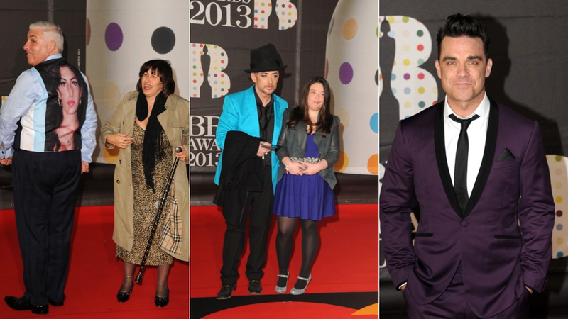 Illustration for article titled Gowns Were Sexy, Chic and Shitshow Shiny at the Brit Awards